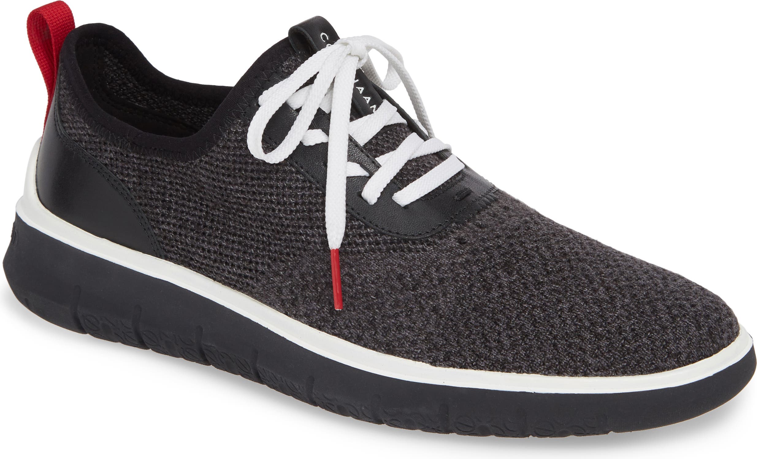 Cole Haan Mens Generation Zerogrand Black Knit Fashion Sneaker Size 11 1344621